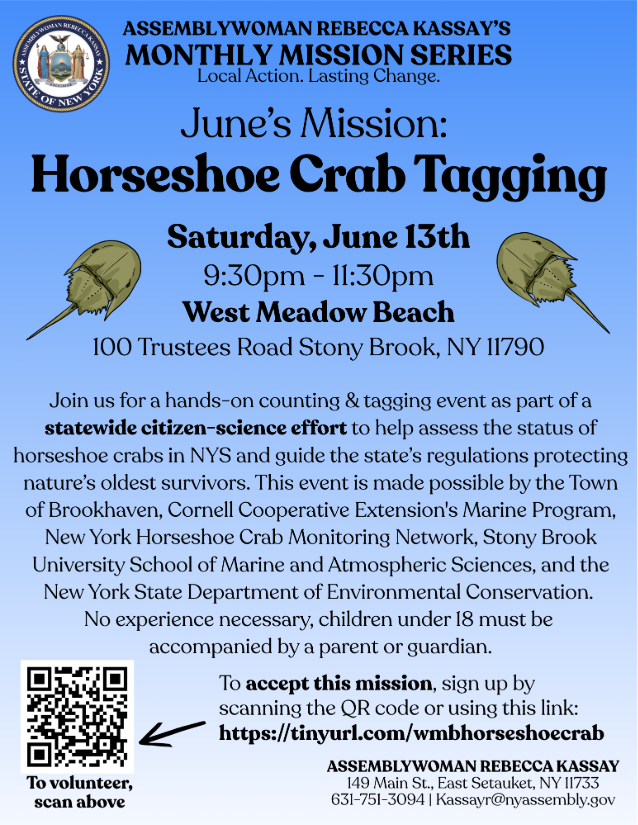 Horseshoe Crab Tagging