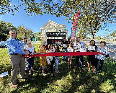 Members of the Port Jefferson Station/Terryville Chamber of Commerce at a ribbon cutting ceremony. Members of the Port Jefferson Station/Terryville Chamber of Commerce at a ribbon cutting ceremony.