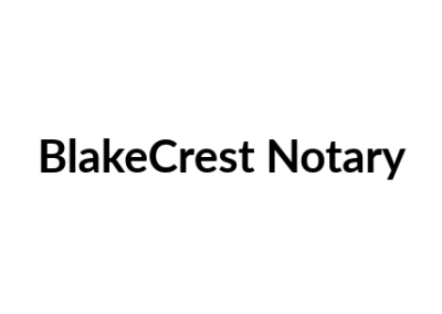 BlakeCrest Notary