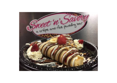 Sweet n’ Savory Crepe and Rice Pudding Bar